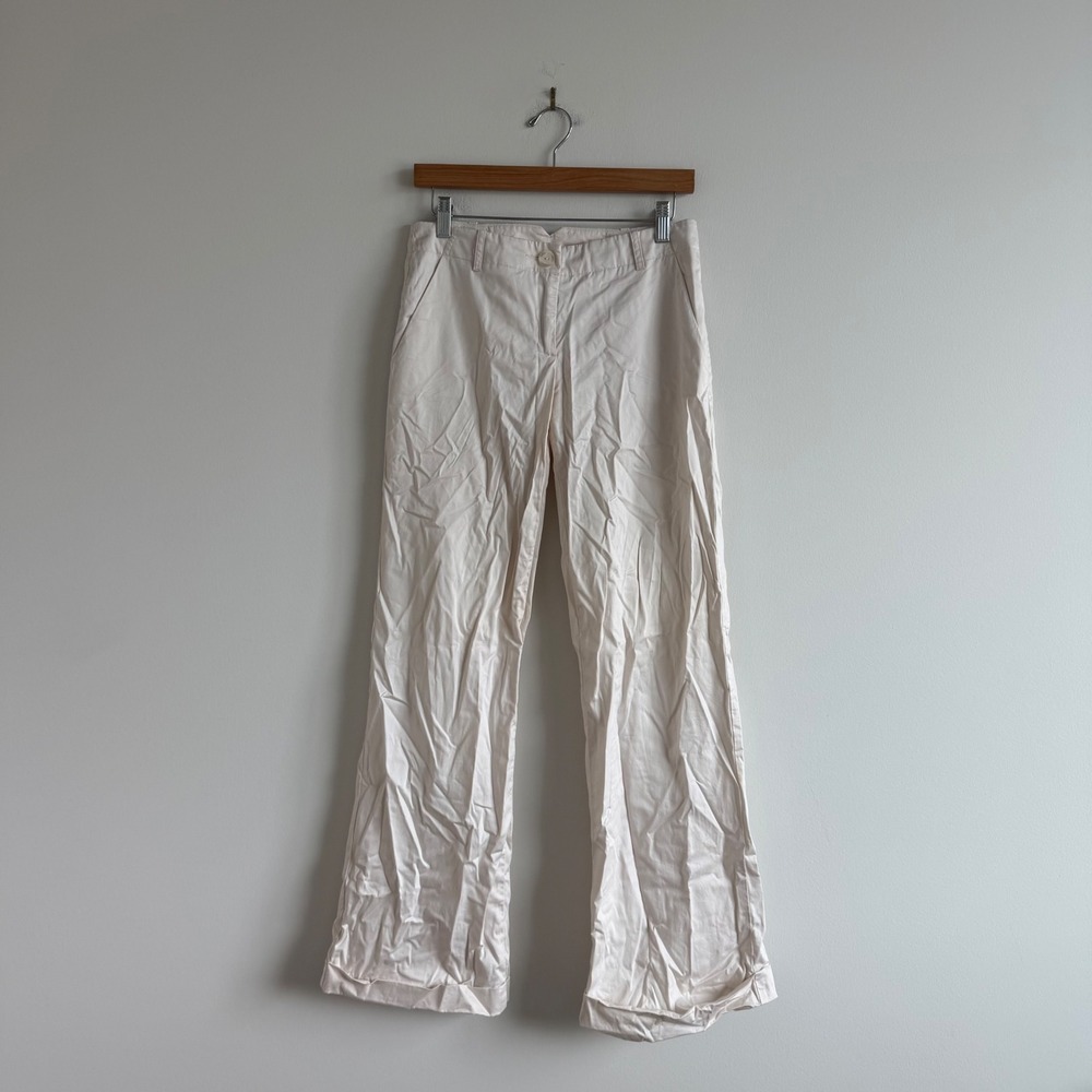 Vintage Y2K Bebe Low-Rise Wide Leg Dress Pants Size 6